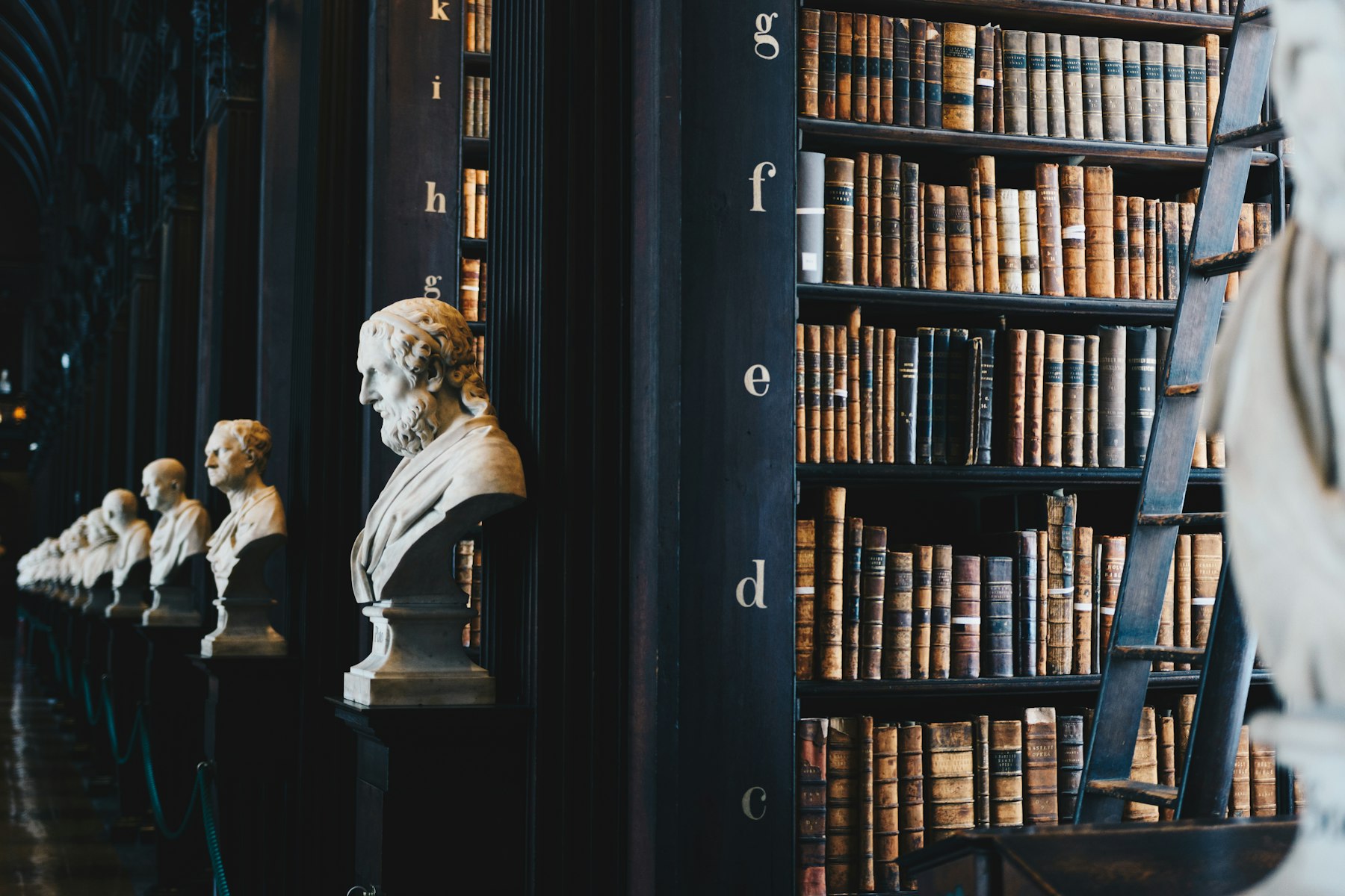 Classical columns suggesting institutional permanence